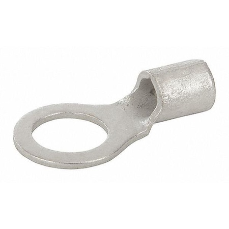 Ring Terminal, 3/8 in Stud Size, 8 AWG, 600 V, Bare Insulated, Bare MPN:R8-38