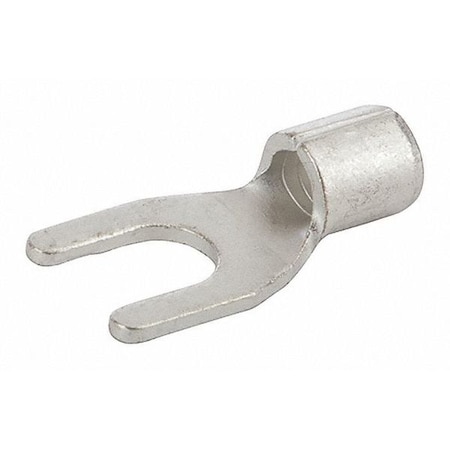 Fork Terminal, #10 Stud Size, 10 AWG, 600 V, Bare Insulated, Bare MPN:S12-10