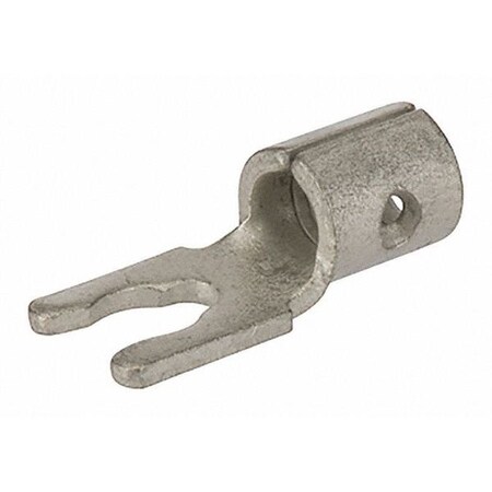 Fork Terminal, #10 Stud Size, 10 AWG, 600 V, Bare Insulated, Bare MPN:S12-10-L