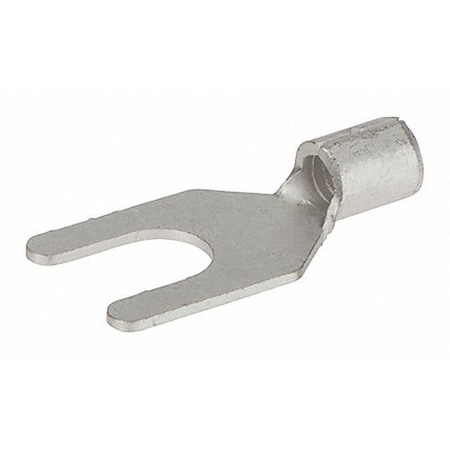 Fork Terminal, 1/4 in Stud Size, 10 AWG, 600 V, Bare Insulated, Bare MPN:S12-14