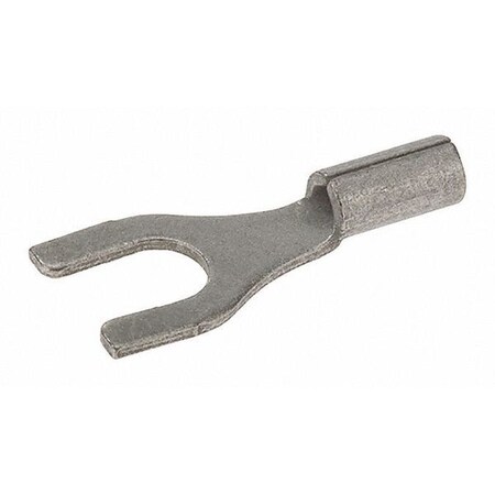 Fork Terminal, #8 Stud Size, 18 AWG, 600 V, Bare Insulated, Bare MPN:S22-8