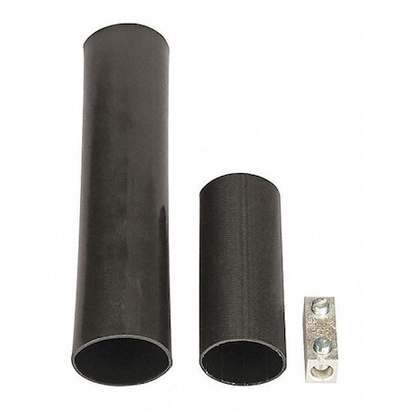Wire Connector Kit, 1/0 AWG Max, Black, Heat Shrink Insulation, 600 V MPN:SKAB-0