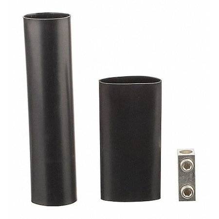 Wire Connector Kit, 250 MCM Max, Black, Heat Shrink Insulation, 600 V MPN:SKAB-250