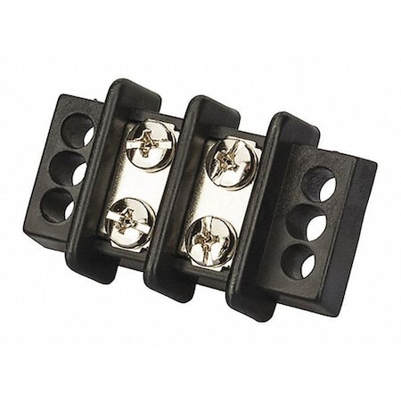 Terminal Strip, 2 Row, 30 A, 600 V, 14 AWG MPN:TB3096-2