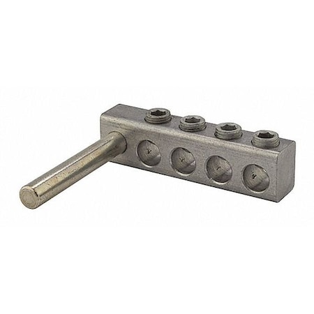 Splice Wire Connector, 250 kcmil Max, 4 Port, 600 V MPN:TS250-4