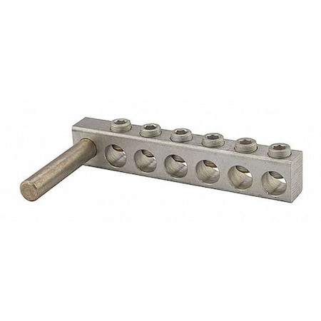 Splice Wire Connector, 350 kcmil Max, 6 Port, 600 V MPN:TS350-6