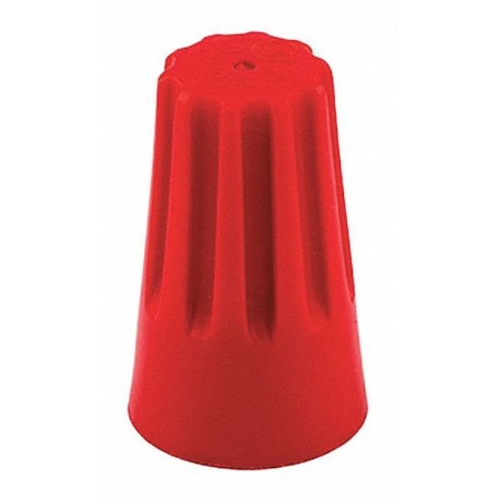 Wire Connector, 10 AWG Max, Red, Thermoplastic Insulation, 600 V MPN:WC-R-J