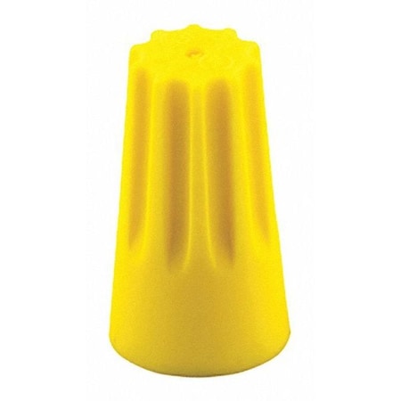 Wire Connector, 8 AWG Max, Yellow, Thermoplastic Insulation, 600 V MPN:WC-Y-J