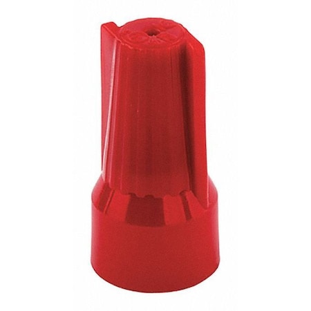 Twist-On Wire Connector, 6 AWG Max, Red, Thermoplastic Insulation, 600 V MPN:WWC-N2-B