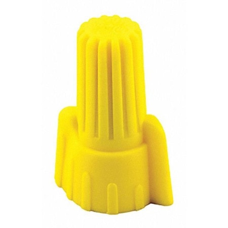 Twist-On Wire Connector, 10 AWG Max, Yellow, Thermoplastic Insulation, 600 V MPN:WWC-Y-CJ