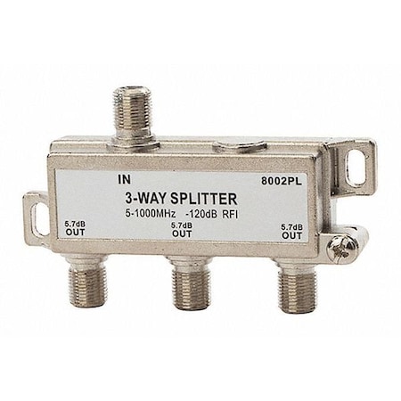 High Frequency Coaxial Splitter, 3-Way MPN:CS-3HF