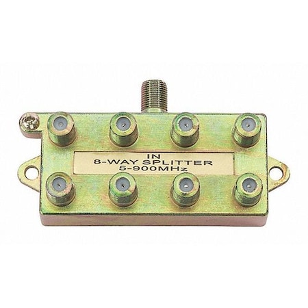 Eight Way Coax Splitter MPN:CS-8