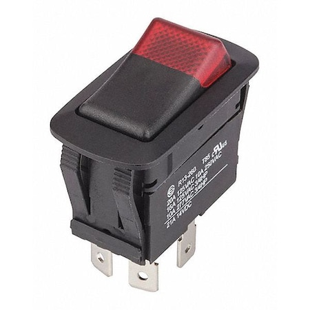 Toggle Switch, Illuminated, Maintained MPN:77030RQ