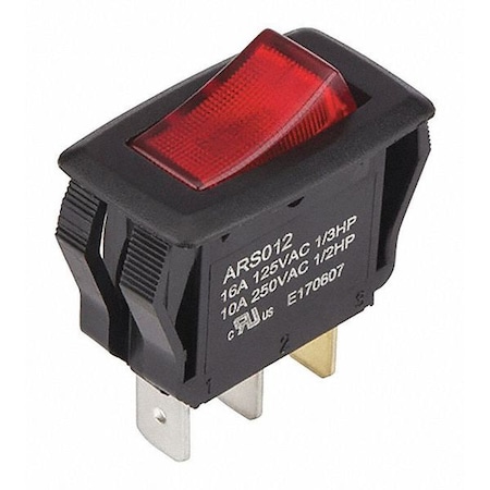 Lighted Rocker Maintained Spst On-Off MPN:77150RQ