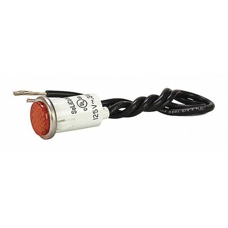 Round Indicator Amber Lens .500 Cutout MPN:79755LW
