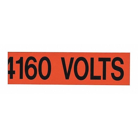 Voltage Marker 4160 Volts MPN:VM-A-19