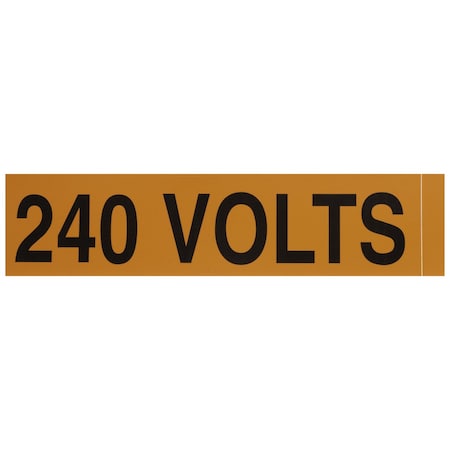 Voltage Markers (1) 240 Volts MPN:VM-A-7