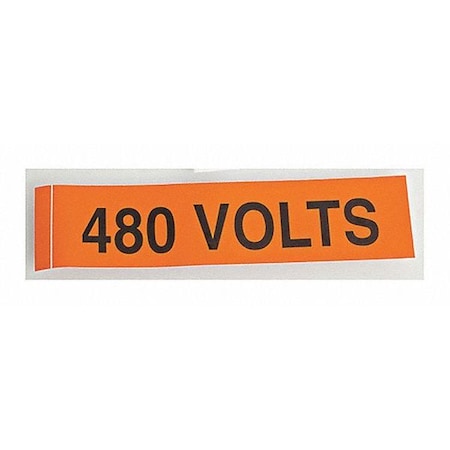 Voltage Markers (4) 480 Volts MPN:VM-B-13