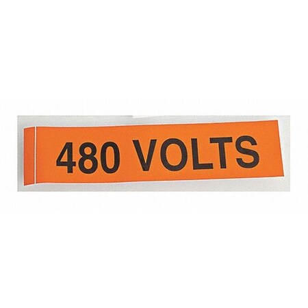 Voltage Marker Card 277V- 480V MPN:VM-C-37