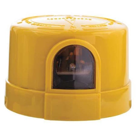 LED Photocontrol, 1, 000 W, Yellow, 5 sec Max, 3 sec Min MPN:2008B
