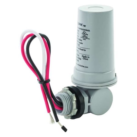 Compact Fluorescent, HID, Inductive, LED Photocontrol, 4, 620 W, Gray, 3 sec Max, 2 sec Min MPN:2022