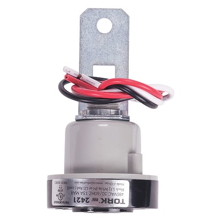 PhotocontrolReceptacle, 120-480VAC, 15A MPN:2421