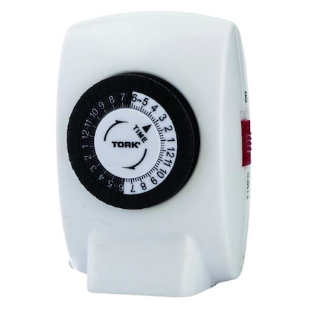 Plug In Timer, Wht, Indoor, 125V, Dgtl, 500W MPN:402B
