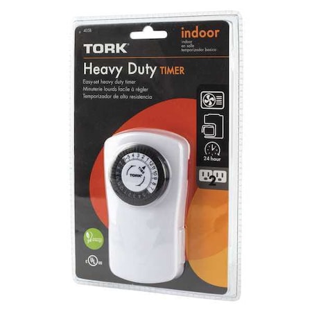 Plug-In Timer, Indoor, LED/CFL, Heavy Duty MPN:405B