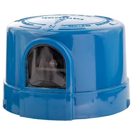 HID, LED Photocontrol, 1, 000 W, Blue, 5 sec Max, 3 sec Min MPN:5237-UL