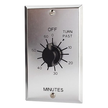 Twist Timer, Spring Wound, 60 Min, Mtl Plt. MPN:C460M