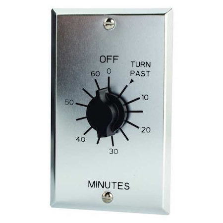 Spring-Wound Timer, Range 0 to 2 hr. MPN:C502H