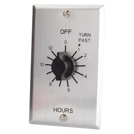 Spring-Wound Timer, Range 0 to 12 hr. MPN:C512H