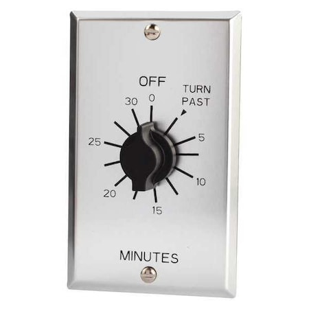Spring-Wound Timer, Range 0 to 30 min. MPN:C530M