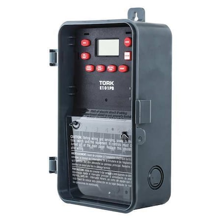Electronic Timer, Gray, Plastic MPN:E101PB