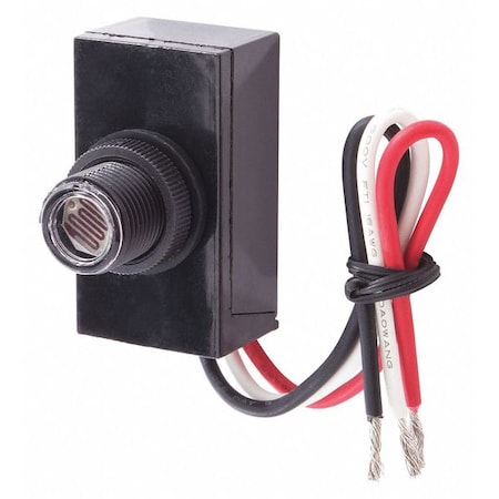 Compact Fluorescent, LED Photocontrol, Black, 180 sec Max MPN:RKP301