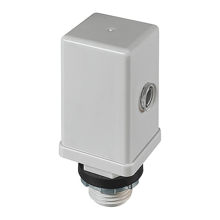 LED Photocontrol, 1, 000 W, Gray, 5 sec Max, 3 sec Min MPN:ZS124
