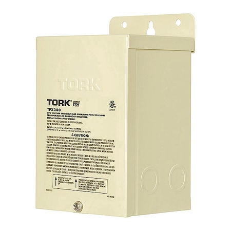 Pool Light Transformer, NEMA 3R, 12/13/14V AC, 120V AC MPN:TPX300