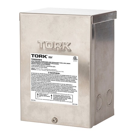 Pool Light Transformer, NEMA 3R, 12/13/14V AC, 120V AC MPN:TPX300S