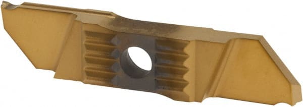 Cutoff Insert: CTPW25FLK ZM3, Carbide, 2.5 mm Cutting Width MPN:7902809