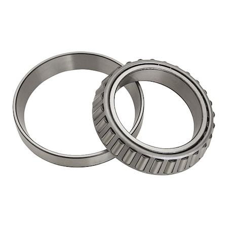 Tapered Roller Bearing Assembly, LM67048/LM67010, 1 1/4 in Bore Dia, 2 5/16 in OD, 0.66 in Cone W MPN:LM67048/LM67010