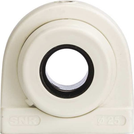 Pillow Block Bearing, Thermoplastic Housing Material, Set Screw, Ball, 1 in Dia, Stainless Steel Insert Material MPN:SUCTBL205-16C0FG1