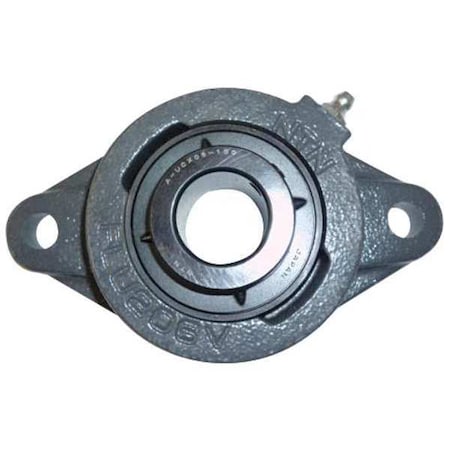 Flange Bearing, 2-Bolt, Ball, 1-3/8