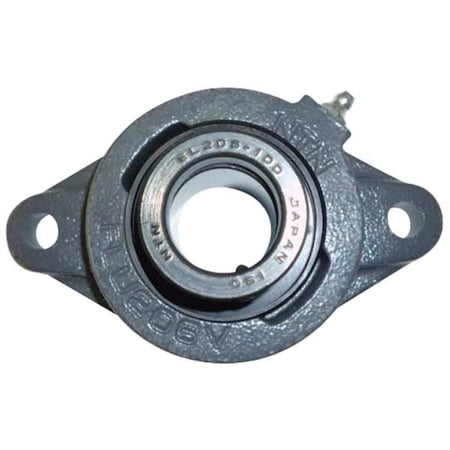 Flange Bearing, 2-Bolt, Ball, 15/16