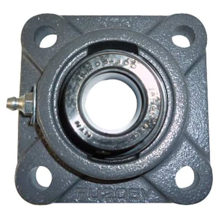 Flange Bearing, 4-Bolt, Ball, 1-11/16