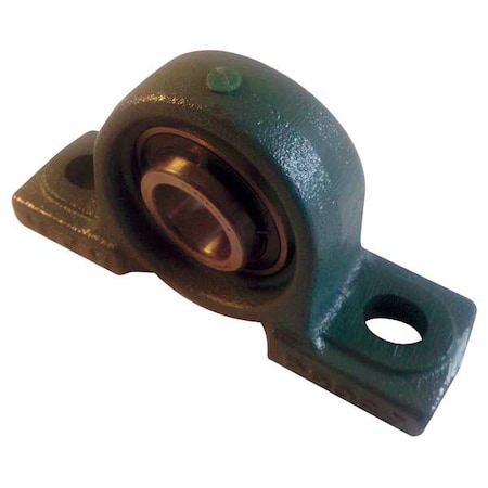 Pillow Block Bearing, Cast Iron Housing Material, Eccentric Locking Collar, Ball, 3/4 in Dia, Alloy Steel Insert Material MPN:UELPL204-012D1W3