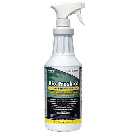 Coil Cleaner, 32 oz, Spray Bottle, Yellow MPN:4126-34