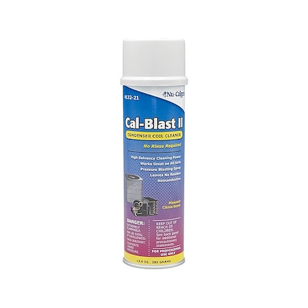 Coil Cleaner, 13.6 oz, Aerosol Can, Clear MPN:4132-21