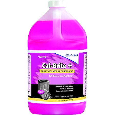 Coil Cleaner, 1 gal, Bottle, Pink MPN:4133-08