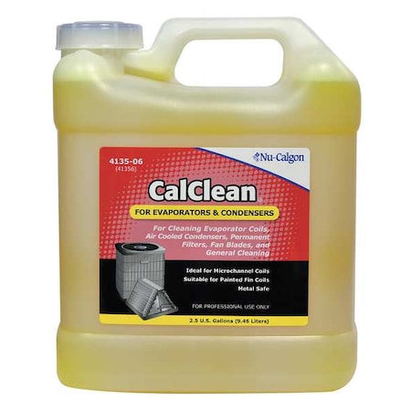 Coil Cleaner, 2.5 gal, Jug, Yellow MPN:4135-06