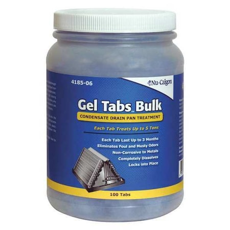Condensate Pan Treatment, Gel Tablet, Blue MPN:4185-06